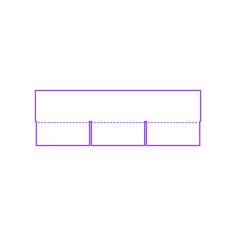 Buildings Roofing Asphalt Shingle 3 Tab Outline Svg Vector, Free Vectors File